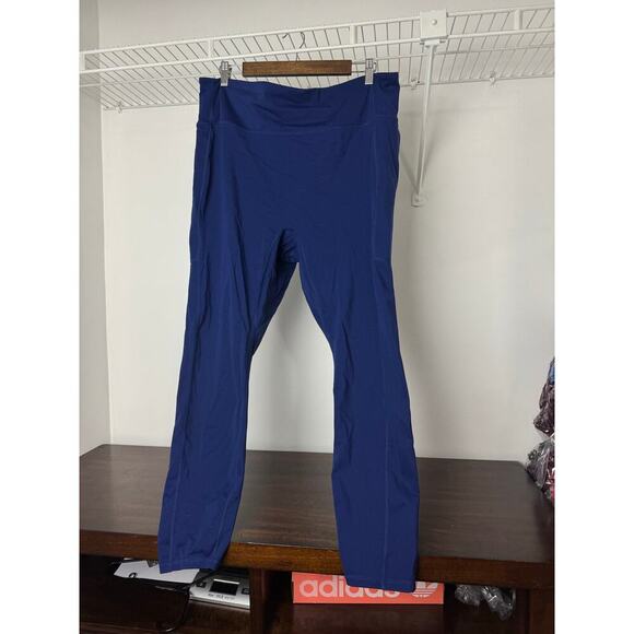 Fabletics Motion 365 Navy Blue Full Length Leggings 4X NWOT - Picture 3 of 5